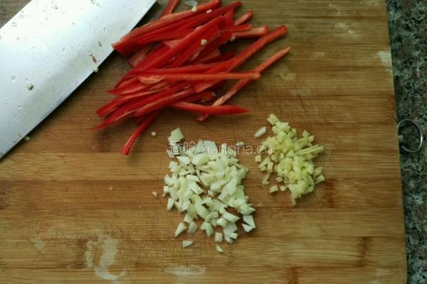 香芹豆干炒肉丝的做法图解3