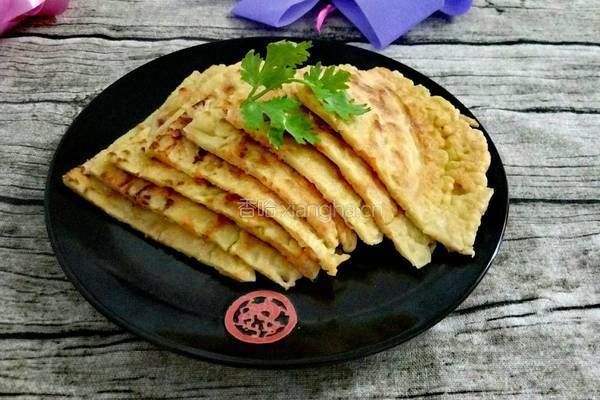 胡萝卜丝鸡蛋饼的做法图解10