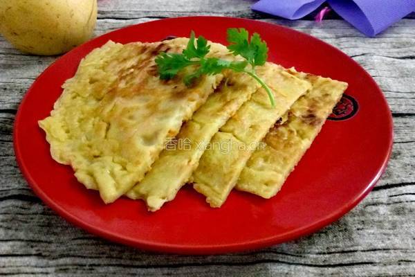 胡萝卜丝鸡蛋饼的做法图解12
