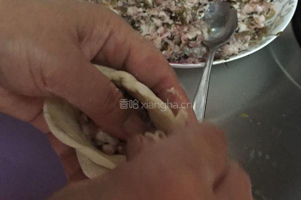 酸菜猪肉包的做法图解8