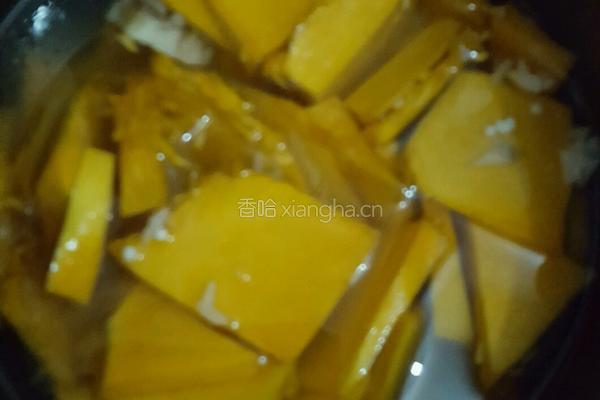 南瓜山药粥的做法图解1