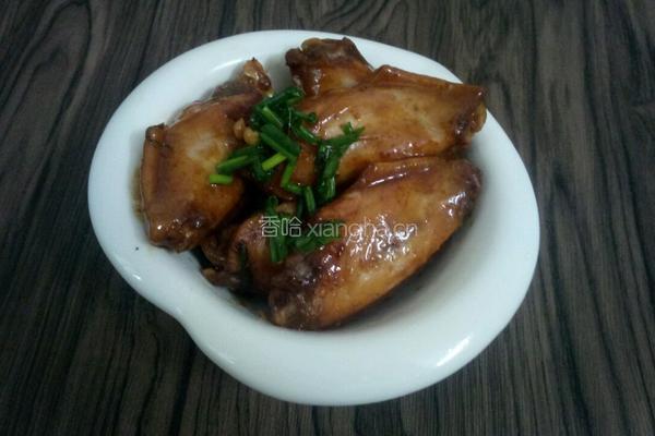 酱烧鸡中翅的做法图解8