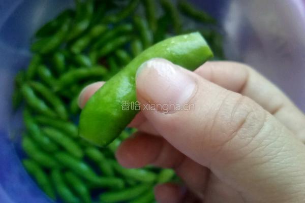水煮毛豆的做法图解3