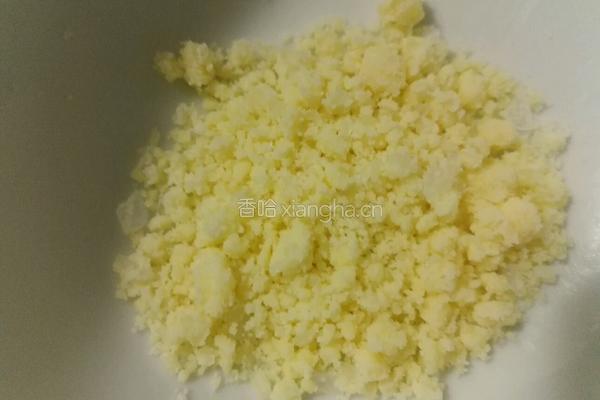 奶酥粒排包的做法图解1