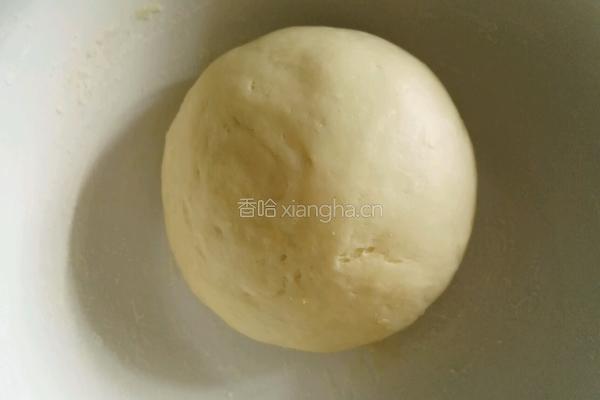 奶酥粒排包的做法图解3
