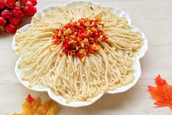 蒜香金针菇蒸粉丝的做法图解10