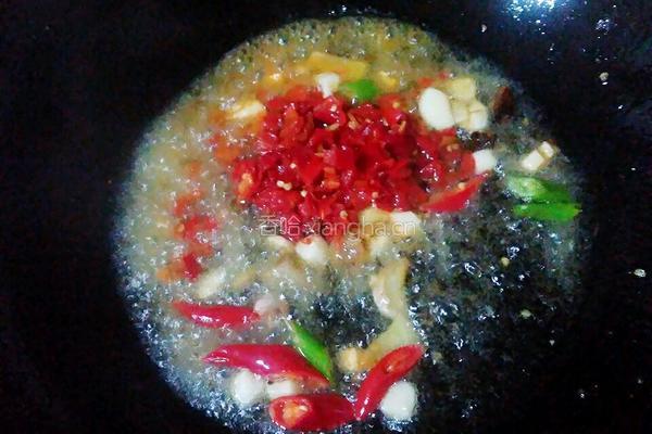 剁椒脆菜花的做法图解3