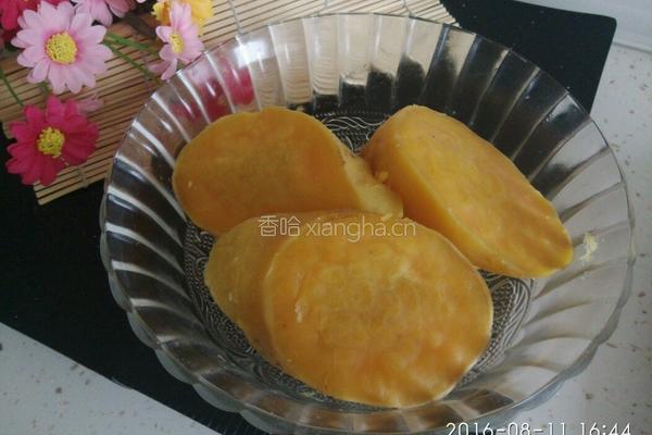 芝麻红薯饼的做法图解3