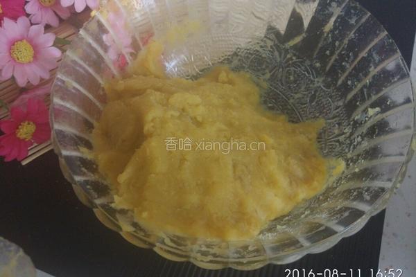 芝麻红薯饼的做法图解4