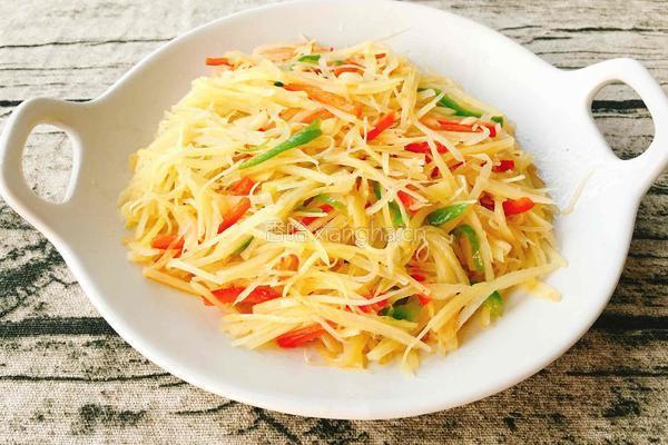 酸辣土豆丝的做法图解7
