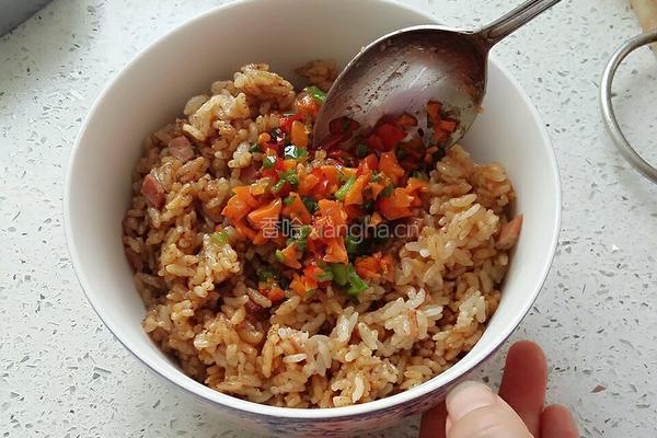 酱香培根饭的做法图解8