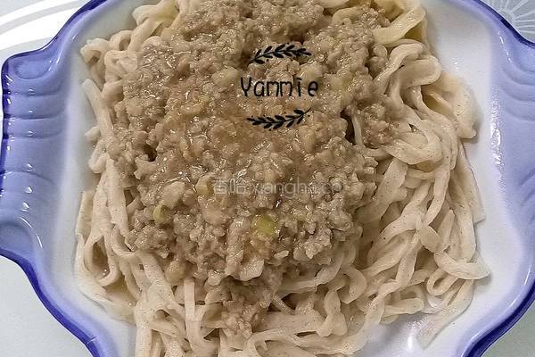 虾籽手工面的做法图解8