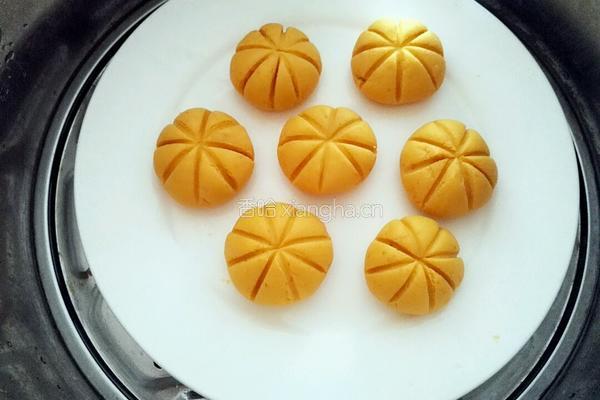 蒸南瓜饼的做法图解10