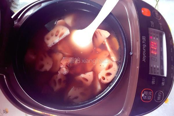 猪蹄炖藕（电饭煲版）的做法图解5