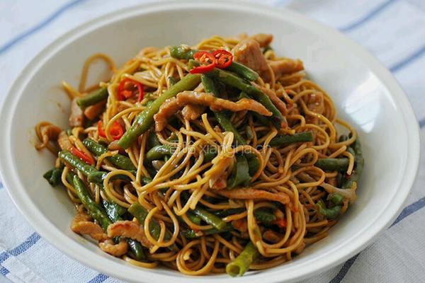 豆角焖面的做法图解8