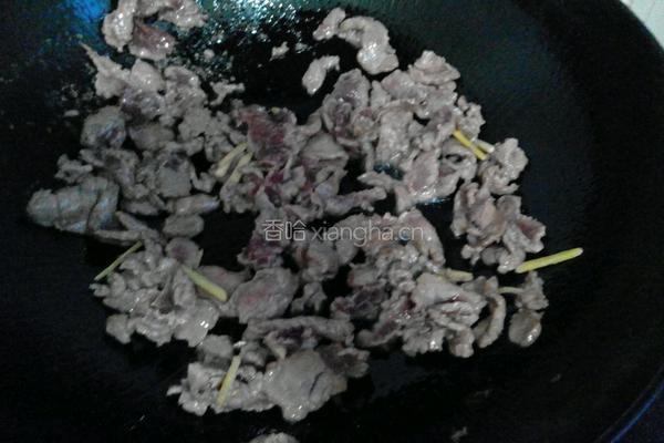 爆炒牛肉的做法图解6