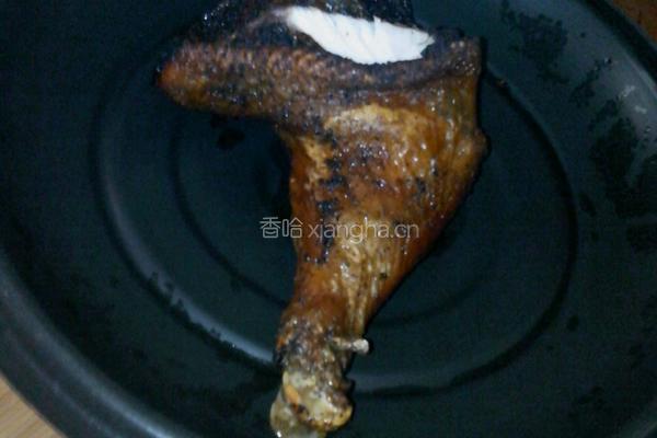 油炸孜然味整鸡腿的做法图解10