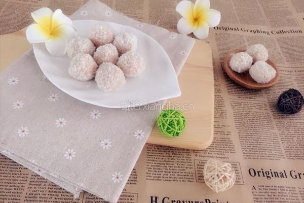 蛋白椰蓉球的做法图解10