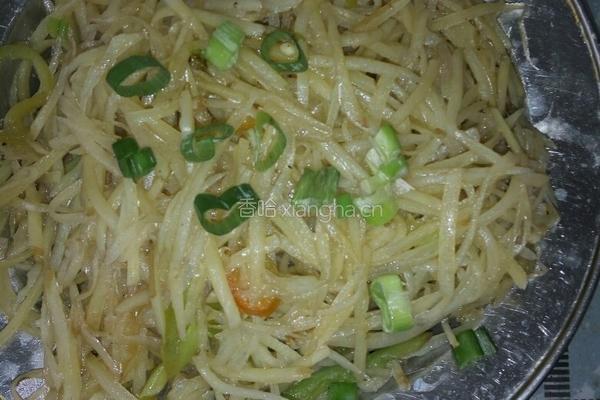 土豆丝卷饼的做法图解13