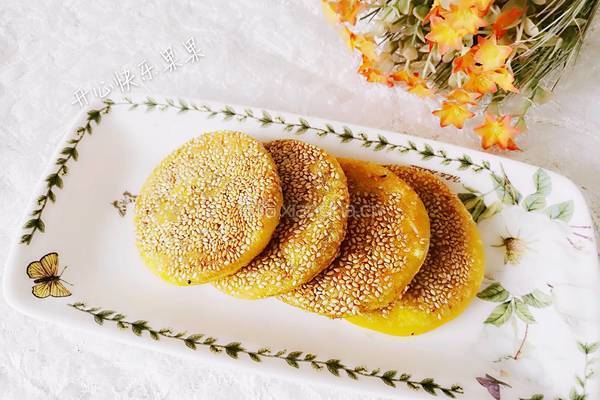 芝香豆沙南瓜饼〈电饼铛版〉的做法图解12