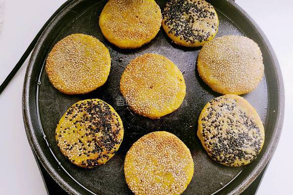 芝香豆沙南瓜饼〈电饼铛版〉的做法图解10