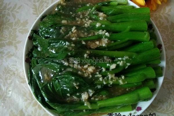 蒜蓉油菜心