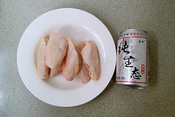 啤酒酱香鸡翅的做法图解1