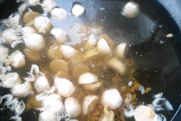 虾丸海米粉丝黄瓜汤的做法图解8