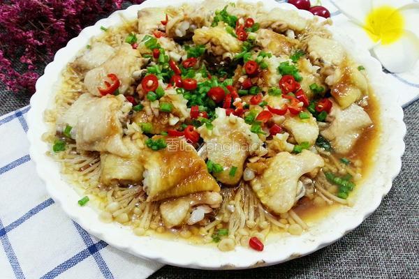 蒜蓉金针菇蒸鸡翅的做法图解11