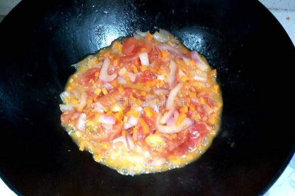 香菇丸子牛肉焗饭的做法图解6