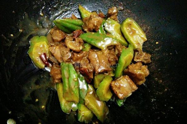 苦瓜烧排骨的做法图解8