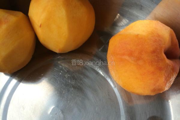 桃罐头的做法图解1