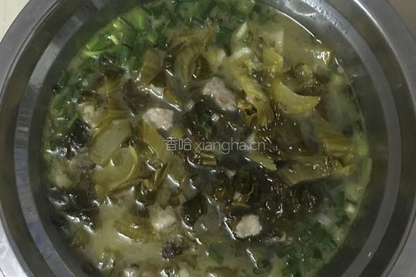酸菜瘦肉汤
