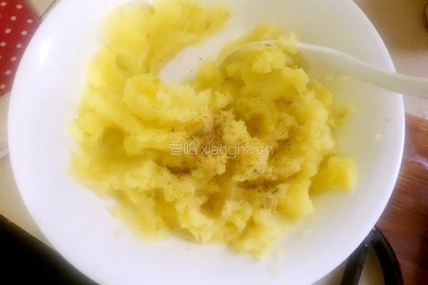 肉沫土豆泥的做法图解3