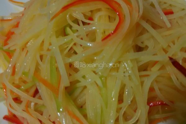 爽口土豆丝的做法图解5