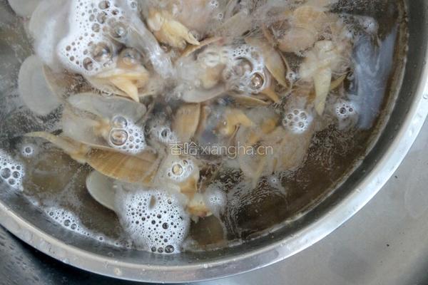 辣炒黄蚬子的做法图解4