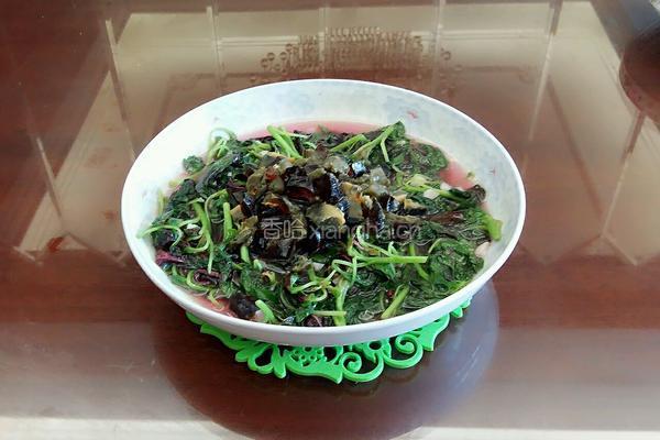 上汤苋菜的做法图解5