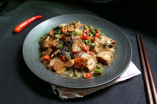 香辣紫苏炒粉肠的做法图解14
