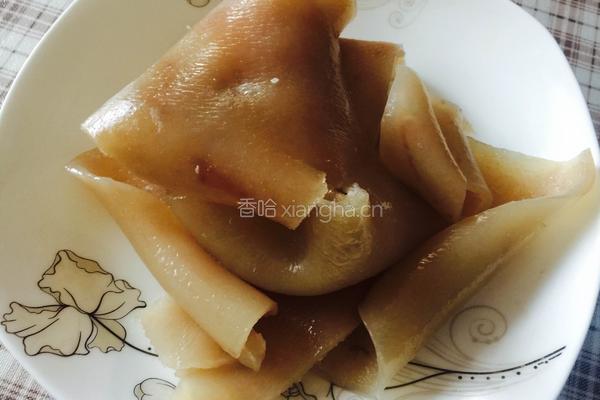 皮冻的做法图解1