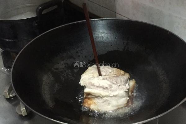 梅菜扣肉的做法图解3