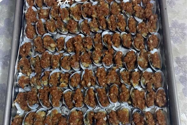 烤箱版蒜蓉花甲的做法图解6