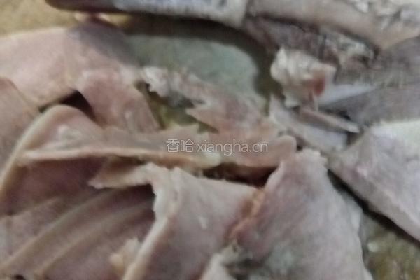 凉拌猪舌的做法图解5