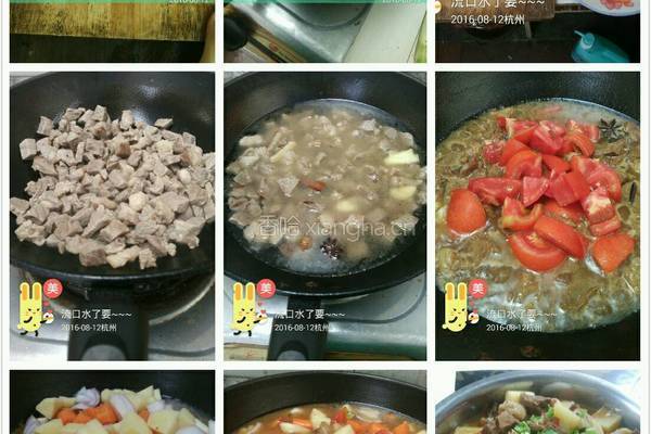 牛腩土豆的做法图解8