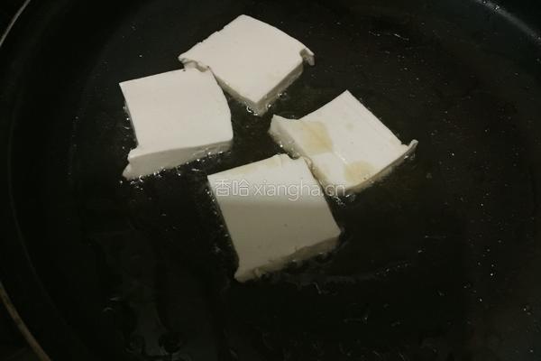 香葱煎豆腐的做法图解2
