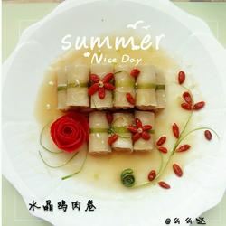 水晶鸡肉卷的做法[图]