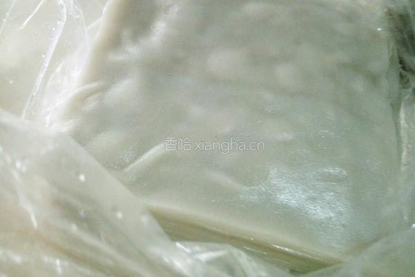 空心菜肉末粿卷的做法图解3