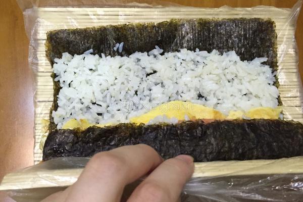 果蔬寿司的做法图解11