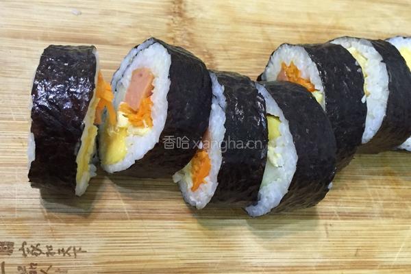 果蔬寿司的做法图解13