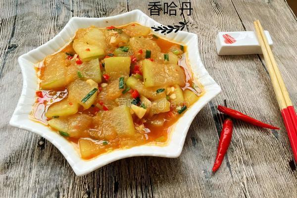 剁椒冬瓜的做法图解8
