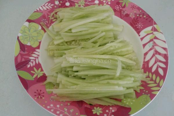 榨菜肉沫凉面的做法图解6